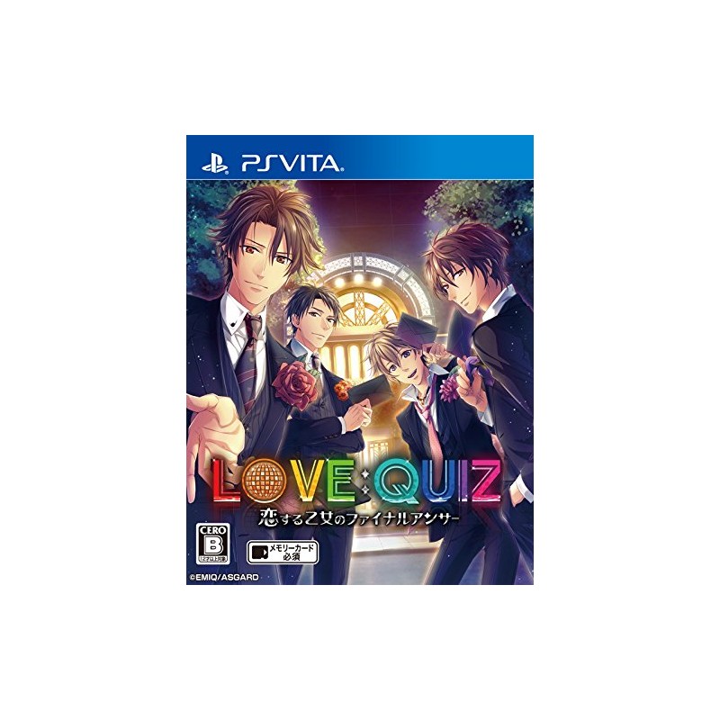 LOVE:QUIZ KOI SURU OTOME NO FINAL ANSWER PSVita (nur cartridge) LOVE:QUIZ KOI SURU OTOME NO FINAL ANSWER PSVita (nur cartridge)