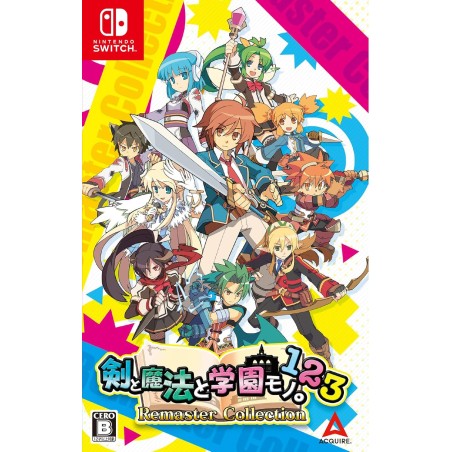 Class of Heroes 1 2 3 Remaster Collection Switch