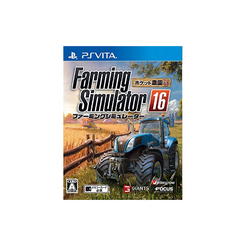 FARMING SIMULATOR 16 (pre-owned) PSVita FARMING SIMULATOR 16 (pre-owned) PSVita