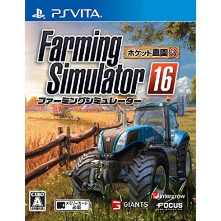 FARMING SIMULATOR 16 PSVita (nur cartridge)
