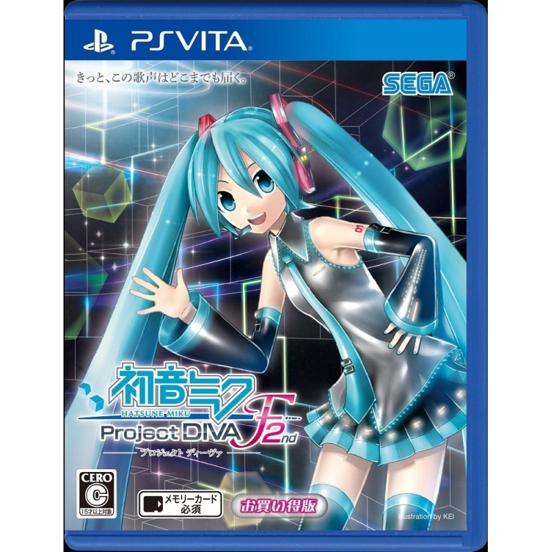 HATSUNE MIKU -PROJECT DIVA- F 2ND (BEST PRICE VERSION) (pre-owned) PSVita HATSUNE MIKU -PROJECT DIVA- F 2ND (BEST PRICE VERSION) (pre-owned) PSVita