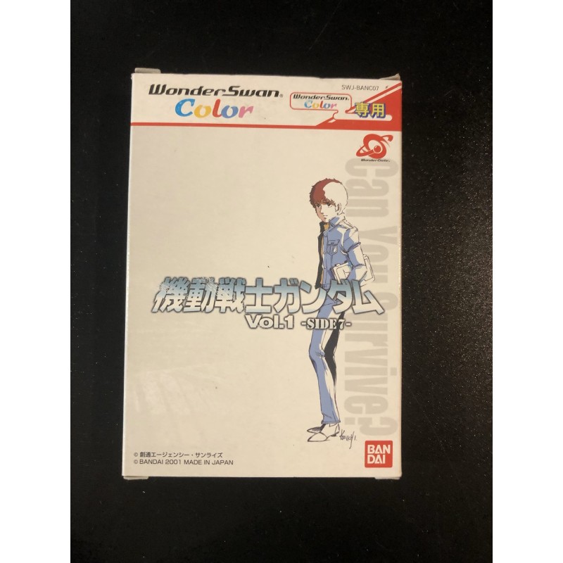 Mobile Suit Gundam Vol. 1 SIDE7 Wonderswan Color Mobile Suit Gundam Vol. 1 SIDE7 Wonderswan Color