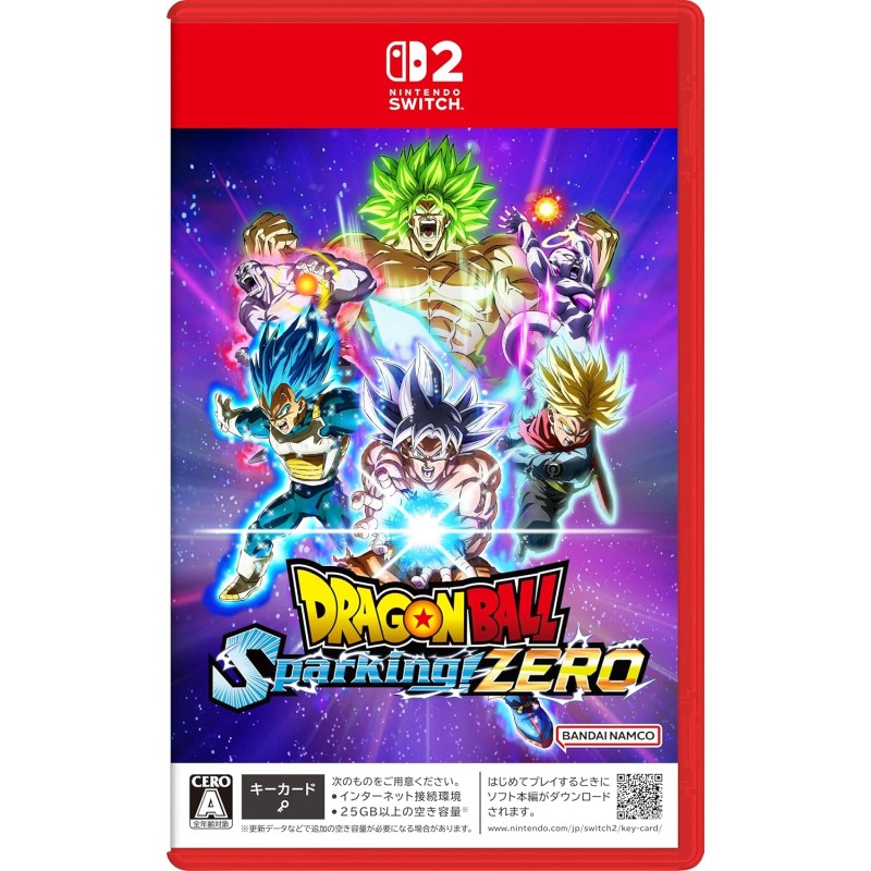 Dragon Ball: Sparking! Zero (Multi-Language) Switch 2 (Game Key Card) (pre-owned)