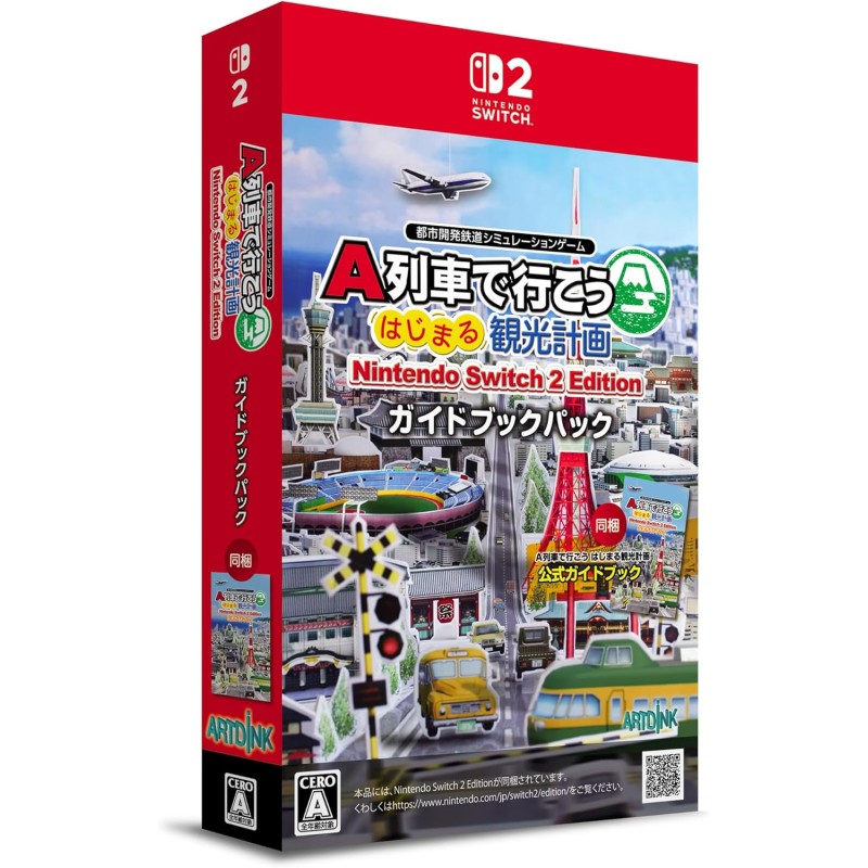 A-Train Hajimaru Kankou Keikaku Nintendo Switch 2 Guidebook Pack (Multi-Language) Switch 2 (pre-owned)