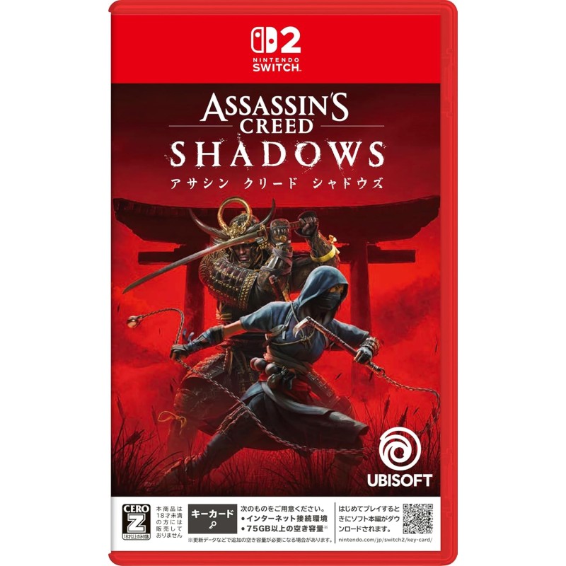 Assassin's Creed Shadows (Multi-Language) Switch 2 (Game Key Card) (pre-owned) Assassin's Creed Shadows (Multi-Language) Switch 2 (Game Key Card) (pre-owned)