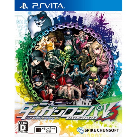 NEW DANGANRONPA V3 MINNA NO KOROSHIAI SHIN GAKKI PSVita (nur cartridge)