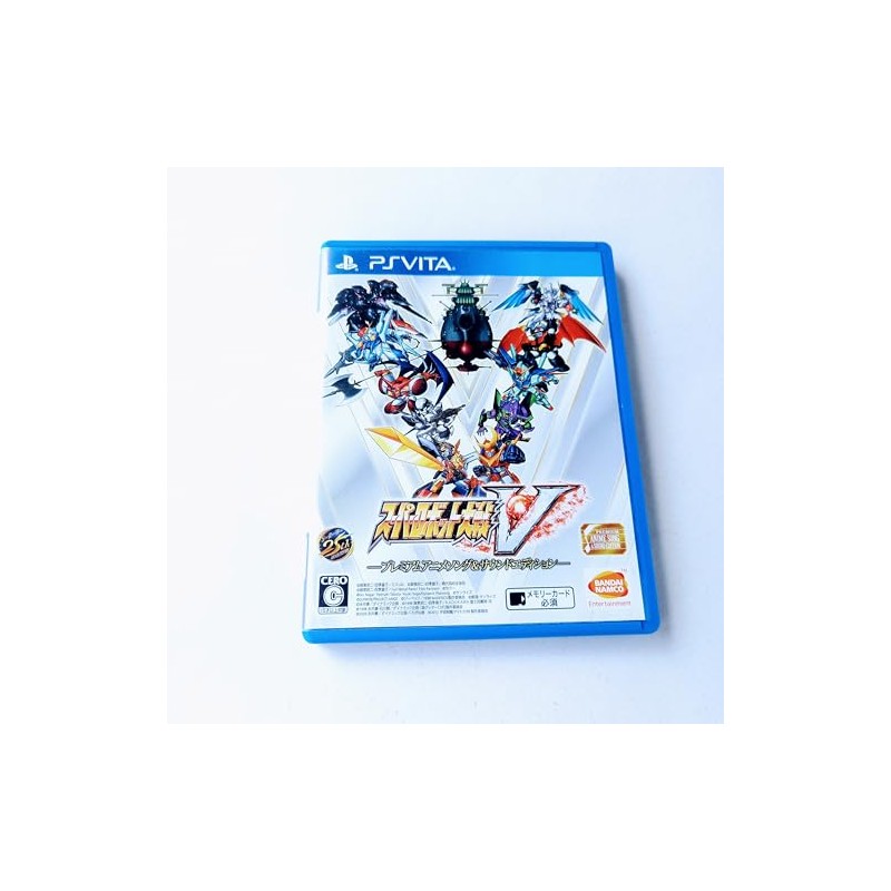 SUPER ROBOT WARS V [PREMIUM ANIME SONG & SOUND EDITION] (pre-owned) PSVita