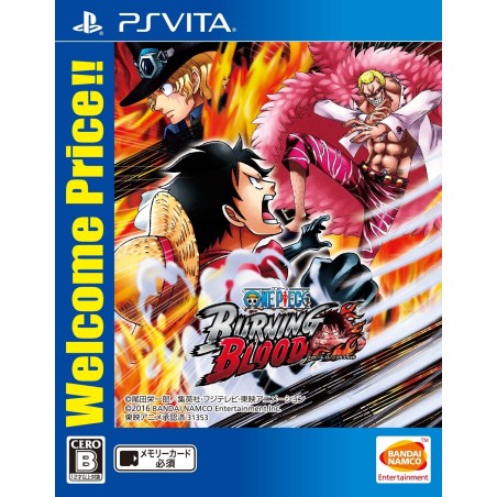 ONE PIECE: BURNING BLOOD (WELCOME PRICE!!) PSVita (cartridge only)