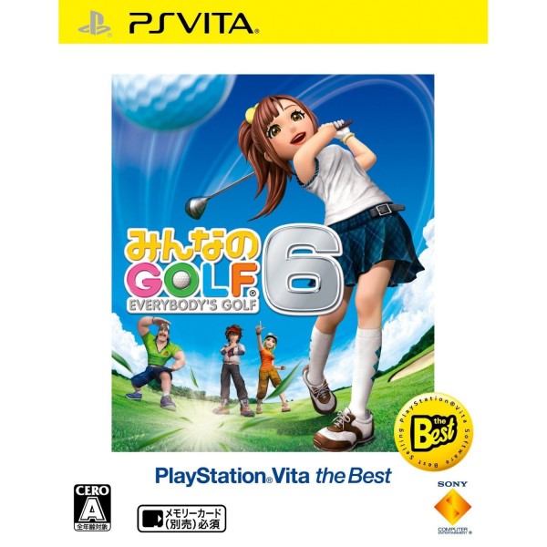 Minna no Golf 6 (Playstation Vita the Best) (gebraucht)