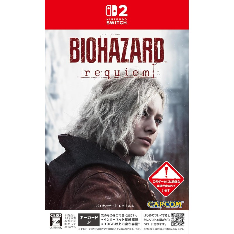 Biohazard Requiem (Multi-Language) Switch 2 (Game Key Card)