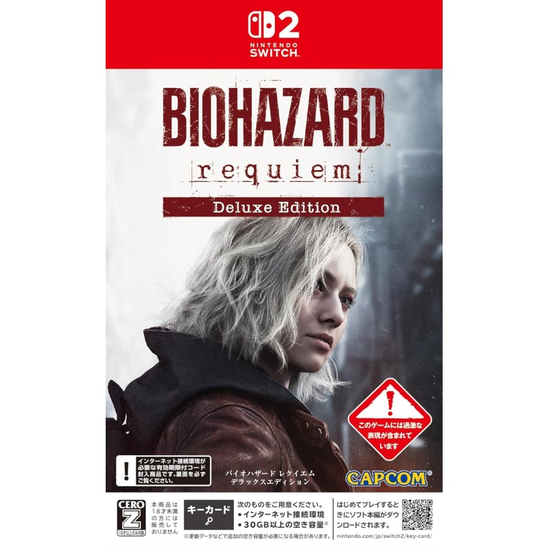 Biohazard Requiem [Deluxe Edition] (Multi-Language) Switch 2 (Game Key Card)