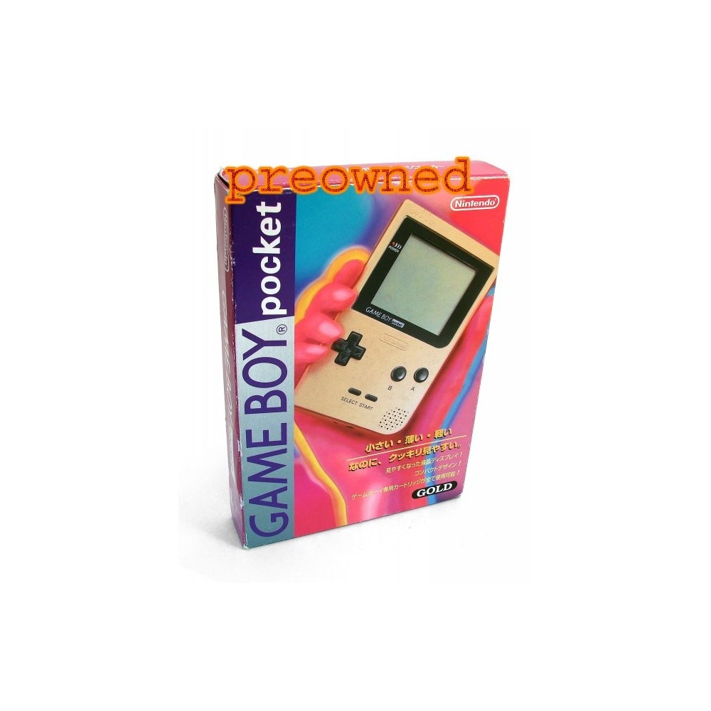 Game Boy Pocket Gold