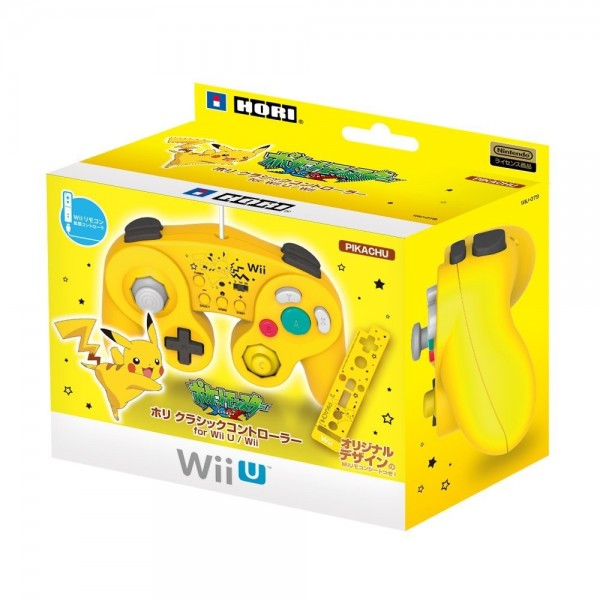 CLASSIC CONTROLLER FOR WII U (PIKACHU) für Wii & Wii U  Hori