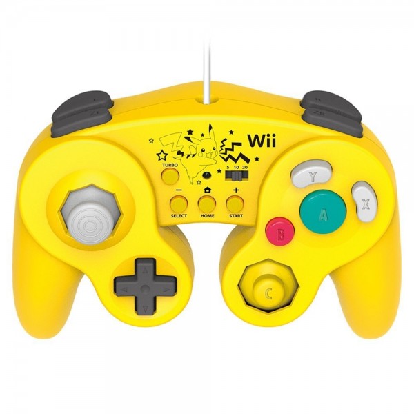 CLASSIC CONTROLLER FOR WII U (PIKACHU) für Wii & Wii U  Hori